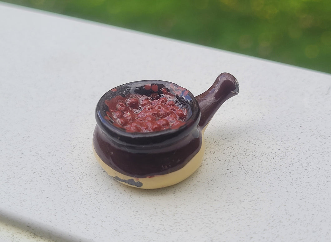 Beans in Aged Pot