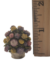 Load image into Gallery viewer, Olszewski Goebel Painted Metal Hydrangea Plant in Pot
