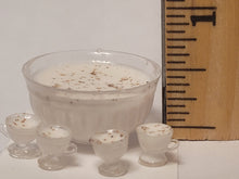 Load image into Gallery viewer, Egg Nog in Punch Bowl with 8 Glasses
