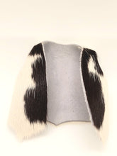 Load image into Gallery viewer, Dollhouse Miniature ~ 1:12 Scale, Cow Fur and Hide Gentleman&#39;s Vest
