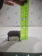 Load image into Gallery viewer, Burgundy Leather Arm Chair with Foot Stool by Bespaq
