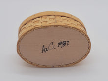 Load image into Gallery viewer, Al Chandronnait - Basket Weave Oval Shaker Box
