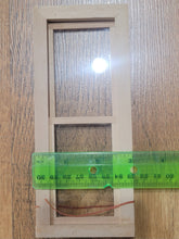 Load image into Gallery viewer, Dollhouse Miniature ~ 1:12 Scale, Tall Standard Double Hung Working Window

