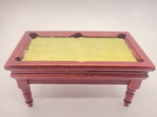 Load image into Gallery viewer, Dollhouse Miniature ~ 1:24 Scale, Pool Table w/ No Accessories
