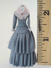 Load image into Gallery viewer, Handmade Blue Victorian Dress
