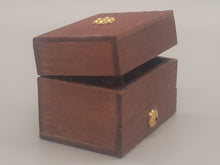 Load image into Gallery viewer, Brown Wooden Jewelry Box
