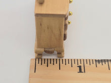 Load image into Gallery viewer, Dollhouse Miniature ~ 1:24 Scale, Handmade 5 Piece Oak Bedroom Set
