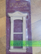 Load image into Gallery viewer, Dollhouse Miniature ~ 1:12 Scale, Victorian Non-Working Window by Designer Home #2068N
