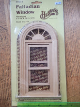 Load image into Gallery viewer, Dollhouse Miniature ~ 1:12 Scale, Palladian Window by Houseworks #5014
