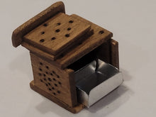 Load image into Gallery viewer, Pierced Wooden Candle Box by CKC
