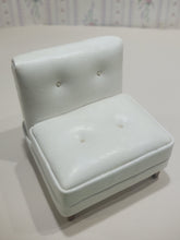 Load image into Gallery viewer, Bespaq 3 Piece White Leather Sofa Set with Two Chairs Couch Living Room Pre Owned Art Deco Modern
