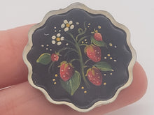 Load image into Gallery viewer, Painted Strawberry Tray by Theresa Bahl
