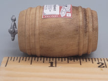 Load image into Gallery viewer, Small - Budweiser Barrel and Wooden Holder

