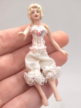 Load image into Gallery viewer, Doll in Corset &amp; Pants with Curled Hair

