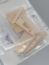 Load image into Gallery viewer, Dollhouse Miniature ~ ¼&quot; Scale, Trestle Table &amp; Bench With Heart Design Kit
