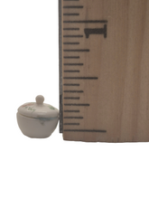 Load image into Gallery viewer, Lynn McVay – Porcelain Handmade and Handpainted Sugar Dish with Lid

