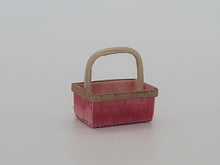 Load image into Gallery viewer, Al Chandronnait – Little Red Wooden Basket
