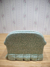 Load image into Gallery viewer, Teal and White Paisley Loveseat
