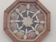 Load image into Gallery viewer, 1&quot; Sailor&#39;s Valentine with Tellin Shells &amp; White Rope – by Pam Friend
