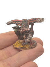 Load image into Gallery viewer, Painted Metal Figurine – 2 Turkeys

