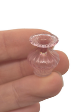Load image into Gallery viewer, Glass Craft – Handblown Glass Textured Pink Flower Vase

