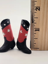 Load image into Gallery viewer, Dollhouse Miniature ~ 1:12 Scale, Leather Vest and Americana Boots
