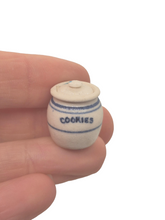 Load image into Gallery viewer, James Clark – Handmade 'Cookies' Jar with Removable Lid
