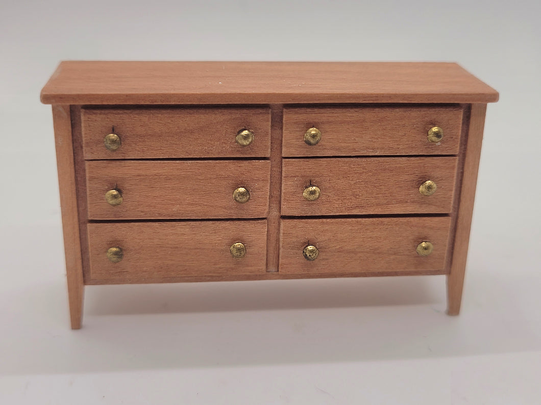 6 Drawer Oak Dresser
