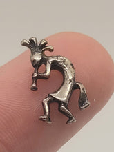 Load image into Gallery viewer, Dollhouse Miniature ~ 1:12 Scale, Silver Trumpet-Playing Kachina

