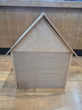 Load image into Gallery viewer, Handmade Wooden Garage with Bay Door &amp; Upstairs Loft
