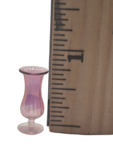 Load image into Gallery viewer, Glass Craft – Dark Pink Curvy Vase
