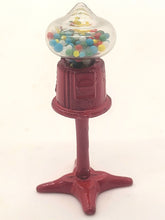 Load image into Gallery viewer, Dollhouse Miniature ~ 1:24 Scale, Metal Gumball Machine
