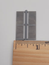 Load image into Gallery viewer, Dollhouse Miniature ~ 1:48 Scale, 17&quot; x 64&quot; Louvered Shutters #3543
