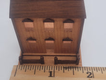 Load image into Gallery viewer, Mini Wooden Dollhouse by David Krupick
