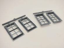 Load image into Gallery viewer, Dollhouse Miniature ~ ¼&quot; Scale, 8 Pane Window #3702
