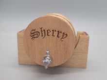Load image into Gallery viewer, Large — Sherry Wooden Barrel with Wood Holder
