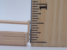 Load image into Gallery viewer, Wooden Rocking Basket with Handle - Signed DH
