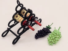 Load image into Gallery viewer, Dollhouse Miniature ~ 1:12 Scale, Wine Holder with Grapes ☆ ON SALE ☆
