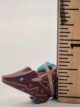 Load image into Gallery viewer, Dollhouse Miniature ~ 1:12 Scale, Zuni Fetish Carving Wolf/Dog - by Gabe Burns
