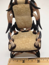 Load image into Gallery viewer, Dollhouse Miniature ~ 1:12 Scale, Horn Chair made by T. Dudley in 2015
