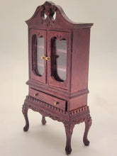 Load image into Gallery viewer, Dollhouse Miniature ~ 1:24 Scale, Bespaq China Cabinet w/ Functional Drawer and Doors
