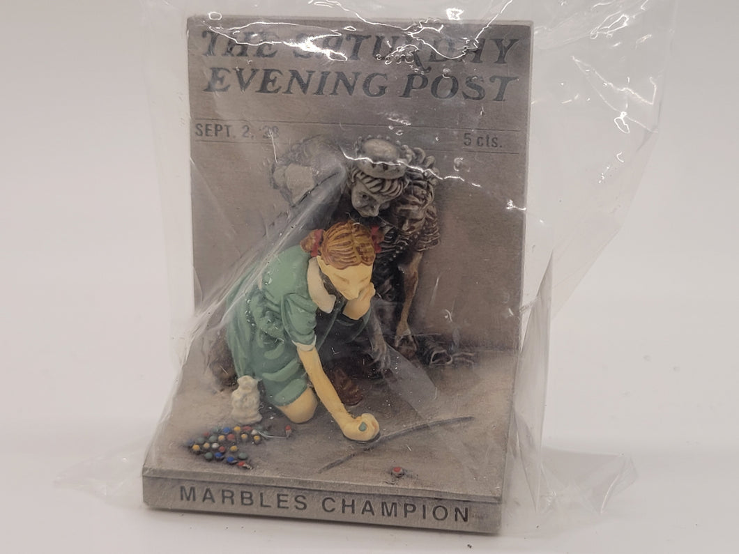 1998 Goebel – Marbles Champion - Norman Rockwell Art