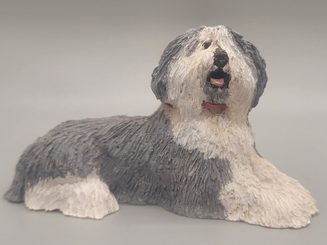1994 Resin Old English Sheepdog by Gail Morey