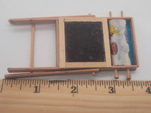 Load image into Gallery viewer, Vintage Children&#39;s Chalkboard Easel - by Myra Stell in 1977
