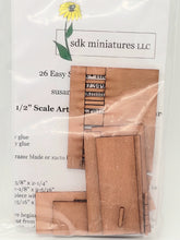 Load image into Gallery viewer, Arts &amp; Crafts Era Sideboard Kit - SDK Miniatures

