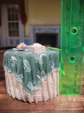 Load image into Gallery viewer, 3pc Green &amp; Cream Living Room Set
