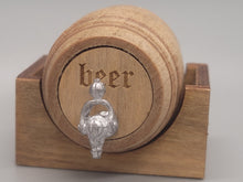 Load image into Gallery viewer, Small - Beer Barrel in Wooden Holder
