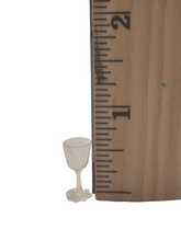 Load image into Gallery viewer, Handblown Textured Glass Wine Goblet
