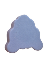 Load image into Gallery viewer, Carol Pongracic – Blue Porcelain Clock w/ White Accents
