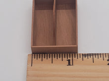 Load image into Gallery viewer, Al Chandronnait – Carved Wooden Tray with Divider Handle
